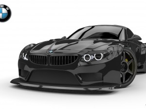 bmw z4 gt3 3D Модель