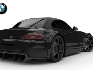 bmw z4 gt3 3D Model