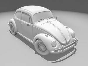 volkwagen beetle 1300 3D Model