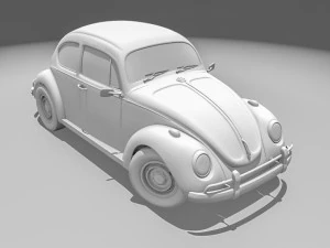 volkwagen beetle 1300 3D Model