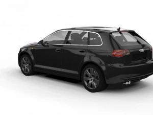 audi a3 sportback 2008 3D Model
