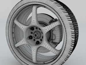 5zigen pro racen gn 3D Model