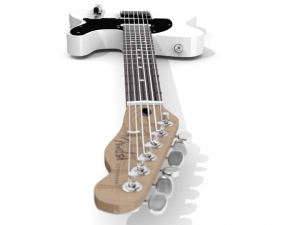 fender telecater Model 3D