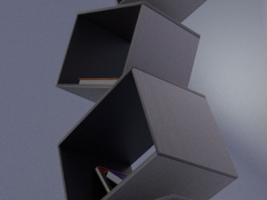 bookcase 3D Модель