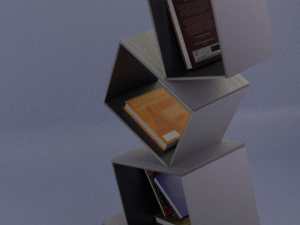bookcase 3D Модель