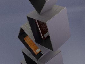 bookcase 3D Модель