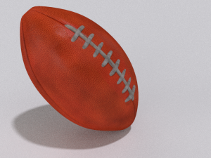 rugby ball 3Dモデル