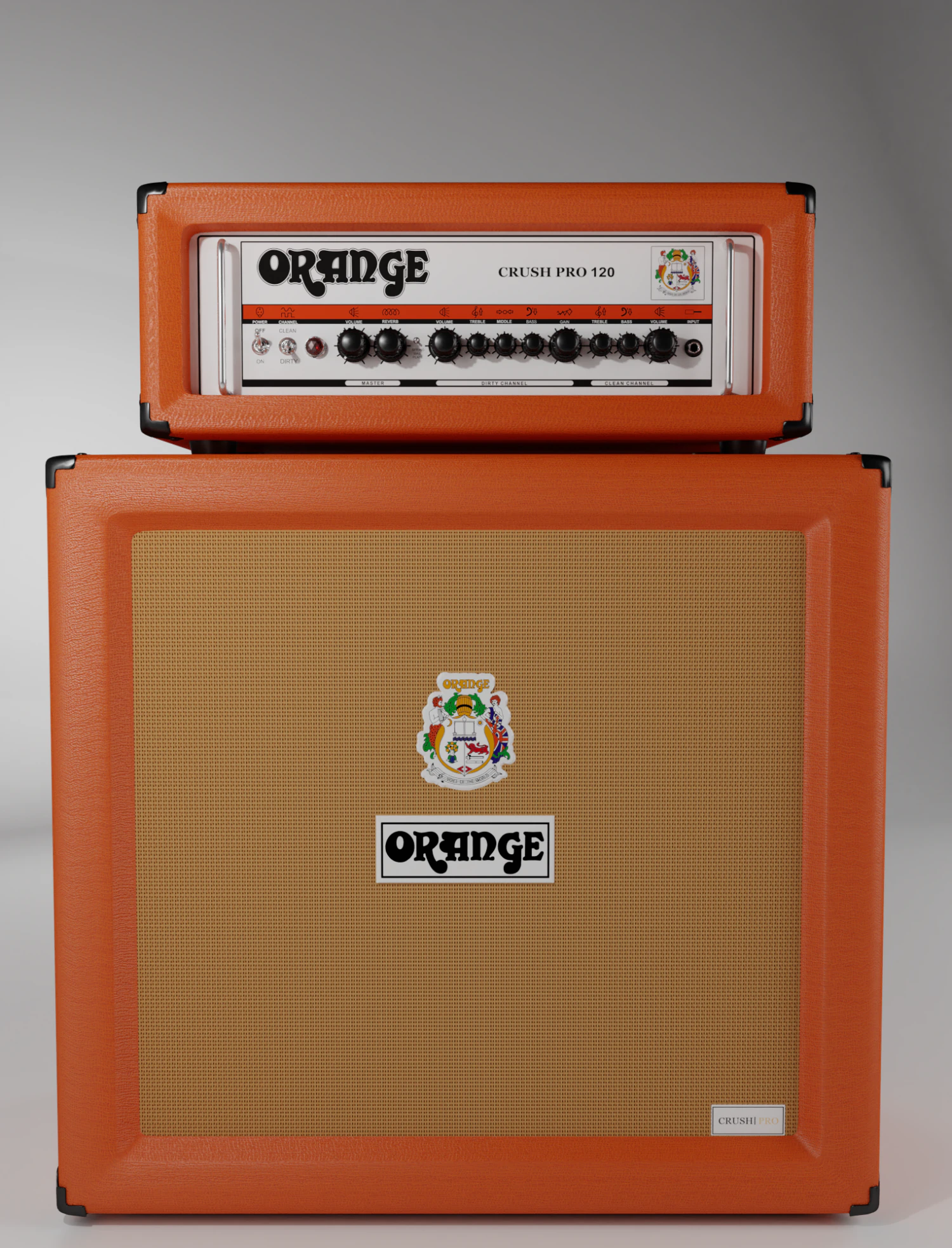 orange crush pro120 3D Model .c4d .max .obj .3ds .fbx .stl .blend