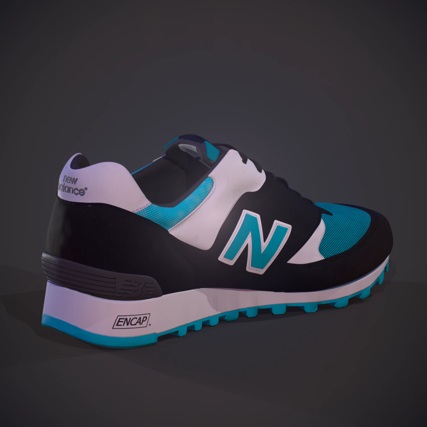 new balance shoe 3D Model .c4d .max .obj .3ds .fbx .stl .blend 
