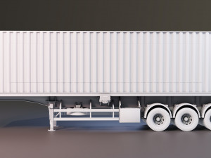 skelton trailer 3D Model
