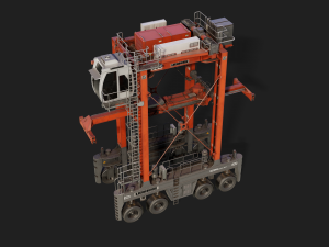 straddle carrier 3Dモデル