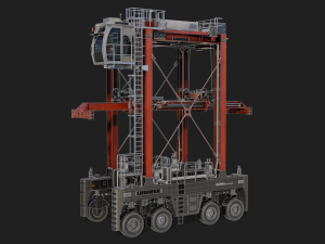 straddle carrier 3Dモデル