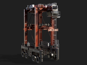 straddle carrier 3Dモデル