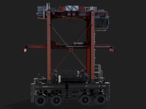 straddle carrier 3Dモデル
