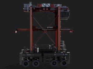 straddle carrier 3D Model