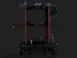 straddle carrier 3Dモデル