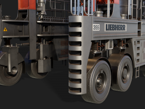 straddle carrier 3Dモデル