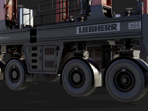 straddle carrier 3Dモデル