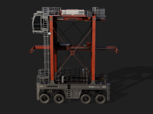 straddle carrier 3Dモデル