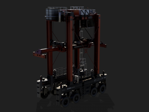 straddle carrier 3Dモデル