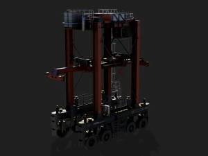 straddle carrier 3D Model