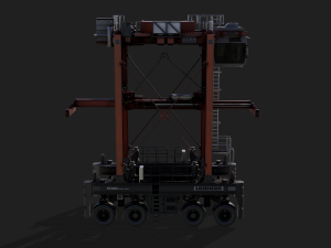 straddle carrier 3Dモデル
