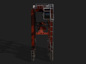 straddle carrier 3Dモデル