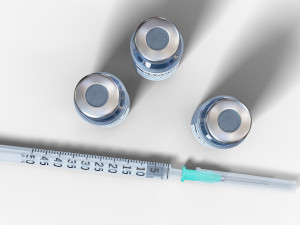 vaccine with syringe 3Dモデル