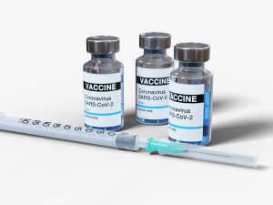 vaccine with syringe 3Dモデル