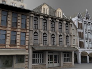 buildings for mobile games 3D Model