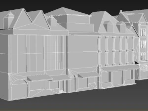 buildings for mobile games 3D Model