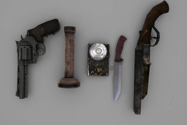 for mobile game Modello 3D .c4d .max .obj .3ds .fbx .stl .blend 