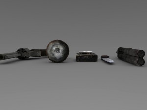 for mobile game Modello 3D