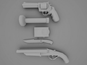 for mobile game Modello 3D