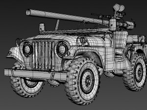 jeep 106 3D Model