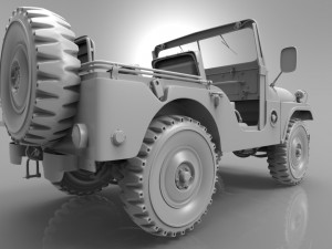 jeep 106 3D Model