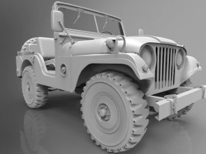 jeep 106 3D Model