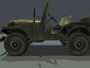 jeep 106 low poly 3D Model