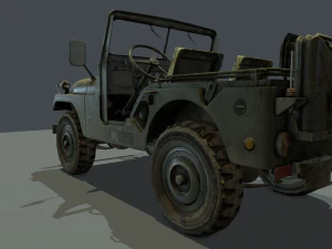 jeep 106 low poly 3D Model