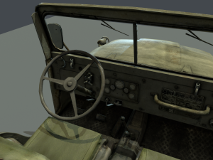 jeep 106 low poly 3D Model