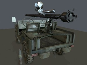 jeep 106 low poly 3D 모델