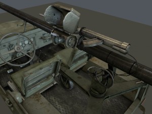 jeep 106 low poly 3D 모델