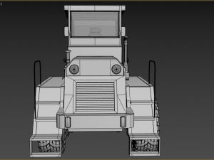 auto grader 3D 模型