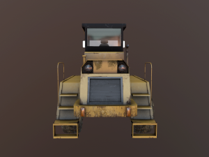 auto grader 3D 模型