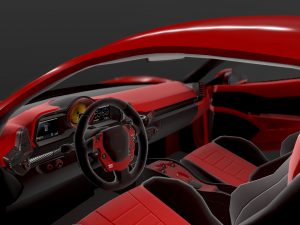 ferrari 458 italia 2011 3D Model
