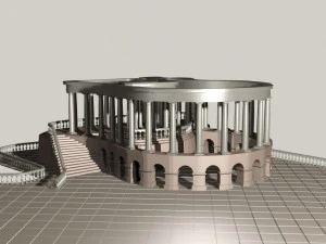 pavilion 3D Model