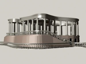 Pavillon 3D Modell