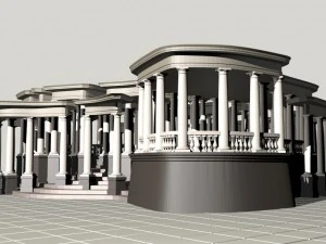 pavilion 3D Model