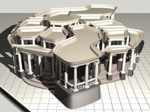 pavilion 3D Модель