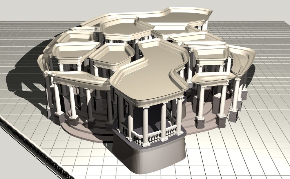 Павильон модель. Pavilion 3d model. павильон 3д модель. павильон 3d.